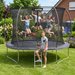Trampolina Pumpkin 305cm 10ft Outtec - czarna/szara