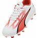 Buty piłkarskie, korki Ultra Play FG/AG Jr Puma - białe