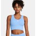 Biustonosz sportowy damski Vanish Seamless Mid Bra Under Armour - Horizon Blue/White