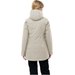 Kurtka puchowa damska, parka Stirnberg Jack Wolfskin - seal