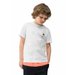 Koszulka chłopięca 4FJWSS24TTSHM1130 4F - biały