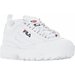 Buty Disruptor Low Wm's Fila - białe