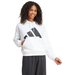 Bluza damska Essentials Big Loog French Terry Loose Adidas - white