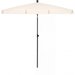 Parasol ogrodowy prostokątny Recto 125x200cm Luverno - beżowy