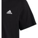 Koszulka juniorska Essentials Small Logo Cotton Tee Adidas - czarny