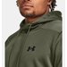 Bluza męska Armour Fleece Hoodie Under Armour - Marine OD Green/Black