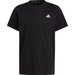 Koszulka juniorska Essentials Small Logo Cotton Tee Adidas - czarny