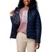 Kurtka puchowa damska Delta Ridge II Down Hooded Columbia - Collegiate Navy