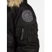 Kurtka męska Harvest Hooded Bomber Jacket Pitbull West Coast - black
