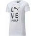 Koszulka dziewczęca Alpha T-Shirt Puma - biała