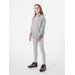 Bluza dziewczęca HJZ22 JBLD002 4F - szara
