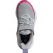 Buty FortaRun Elastic Lace Top Strap Jr Adidas - różowe/szare