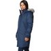 Płaszcz damski Suttle Mountain Long Insulated Columbia - Collegiate Navy