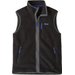 Kamizelka polarowa męska Retro Pile Fleece Patagonia - Black w/Forge Grey