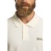 Koszulka męska polo Essential Jack Wolfskin - cotton white