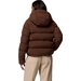 Kurtka puchowa z szelkami damska Amaze Puff Hooded Jacket Columbia - tobacco