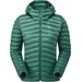 Kurtka puchowa damska Cirrus Flex Hoody Rab - Eucalyptus/Green Slate