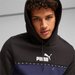 Bluza męska Essentials Block Tape Puma - granatowy/czarny