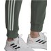 Spodnie dresowe męskie Essentials Fleece Tapered Cuff 3-Stripes Adidas