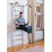 Drabinka gimnastyczna wielofunkcyjna 733 BenchK - biała