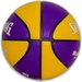 Piłka do koszykówki Super Flite 7 Spalding - fioletowy/żólty