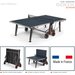 Stół do tenisa stołowego 500X Outdoor Cornilleau - niebieski