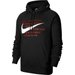 Bluza męska z kapturem Sportswear Swoosh Nike - czarna