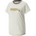 Koszulka damska Glam Short Sleeve Training Puma - biała