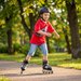 Rolki regulowane Lightning Xride - czerwone/czarne