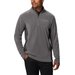 Bluza polarowa męska Klamath Range II Half Zip Columbia - city grey/shark