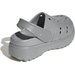 Chodaki Adilette Clog Platform Wm's Adidas - silver