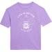 Koszulka dziewczęca 4FJWSS24TTSHF1146 4F - jasny fiolet