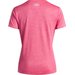 Koszulka damska Tech Twist V-Neck Under Armour - Super Pink/White