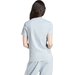 Koszulka damska Loungewear Essentials Slim Logo Tee Adidas - jasnoniebieska