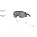 Okulary przeciwsłoneczne Encoder Oakley - matte black/black