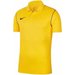 Koszulka juniorska Dry Park 20 Polo Youth Nike - żółta