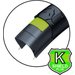 Opona rowerowa 700 X 35C K935 KHAN 60TPI antyprzebiciowa K-SHIELD PLUS Kenda