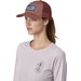 Czapka z daszkiem P-6 Logo LoPro Trucker Hat Patagonia - dulse mauve