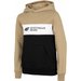 Bluza chłopięca HJZ22 JBLM003 4F - jasny brąz
