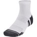 Skarpety Performance Tech Qtr 3 pary Under Armour - White/Jet Gray