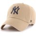 Czapka z daszkiem New York Yankees Clean Up 47 Brand - beżowy