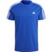 Koszulka męska Essentials Single Jersey 3-Stripes Adidas - niebieski