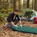 Materac trekkingowy dmuchany 238x70x5cm Outtec - green