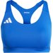 Biustonosz sportowy damski Adizero Essentials Run Medium Support Adidas - niebieski