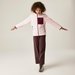Polar juniorski Frankie Warm Fleece Regatta - pink haze/fig