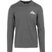 Longsleeve męski Maylow Regatta - dark grey marl graphic