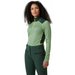 Bluza polarowa damska Lifa Merino 1/2 Zip Helly Hansen - zielony