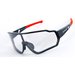 Okulary sportowe z fotochromem Rockbros - black/red