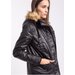 Kurtka parka damska H4Z17 KUD010 4F - czarna