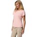 Koszulka damska Zero Rules Light SS Crew Columbia - Pink Sand